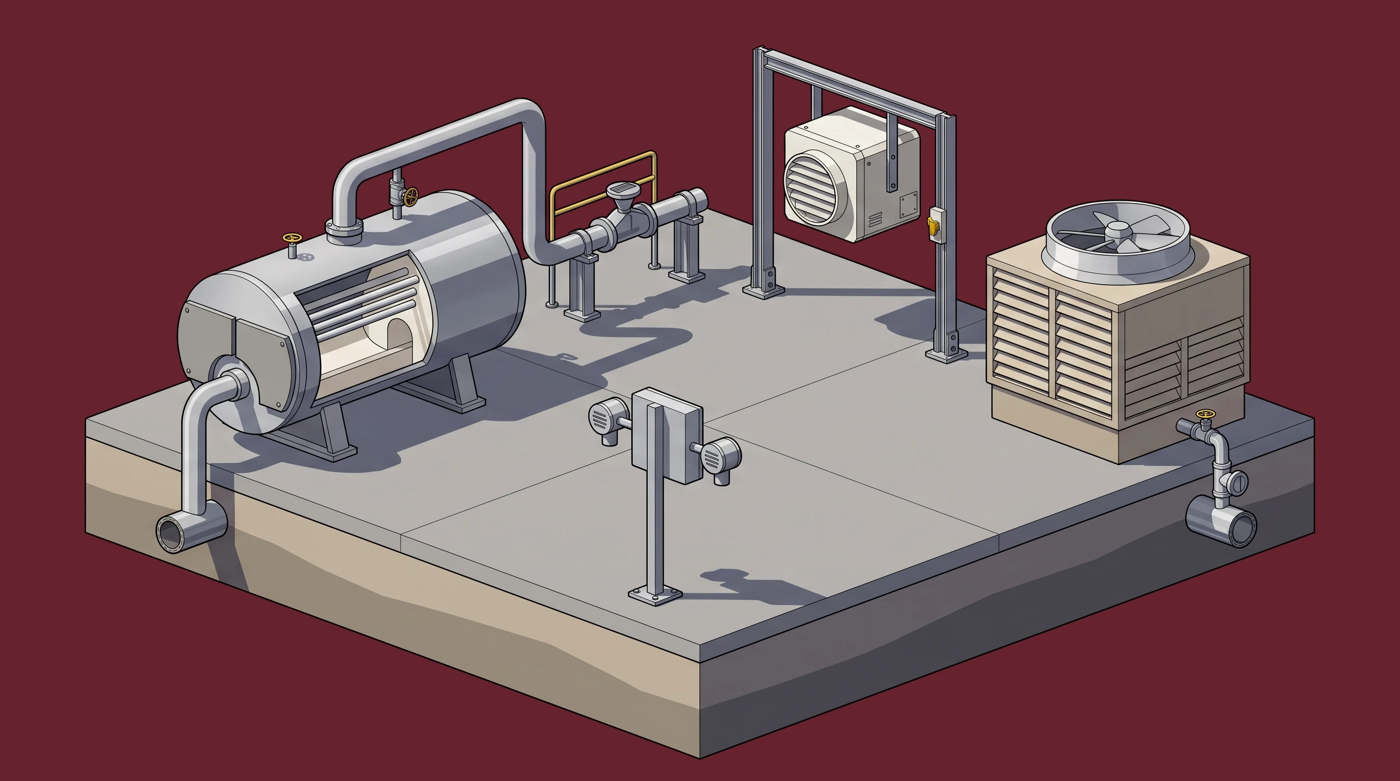 Plant Utilities — annotated application scene