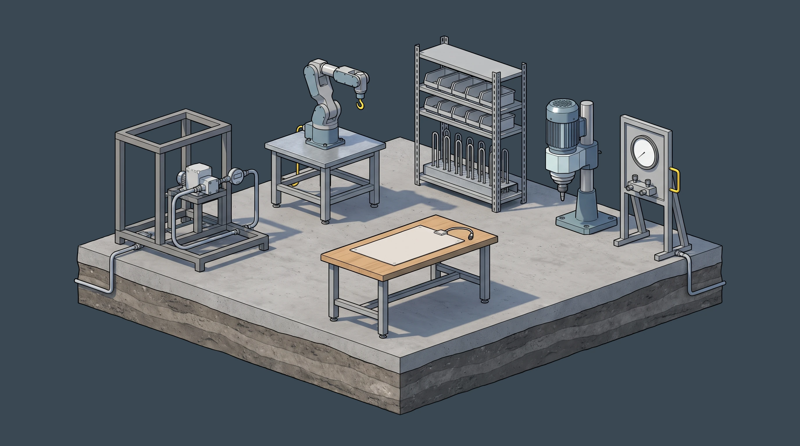 OEM Machine Building — annotated application scene