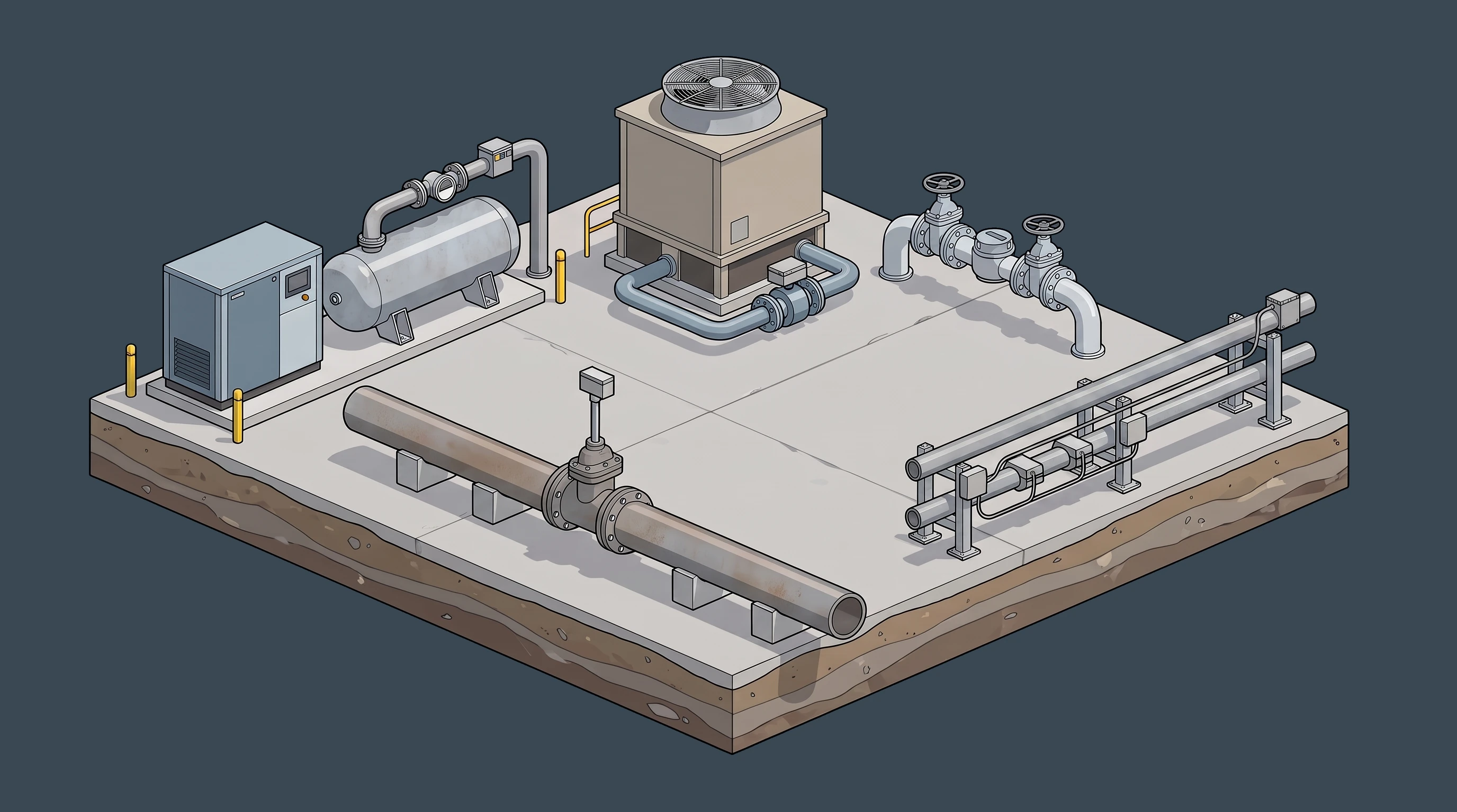 Plant Utilities — annotated application scene