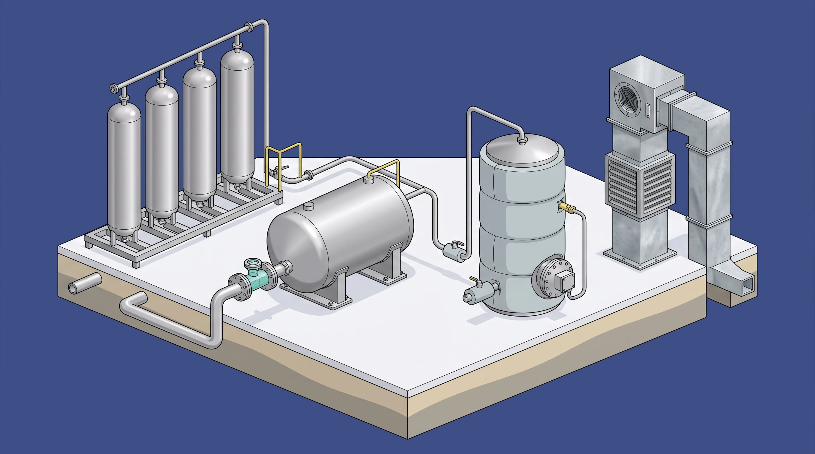 Clean Utilities & Plant Water — annotated application scene