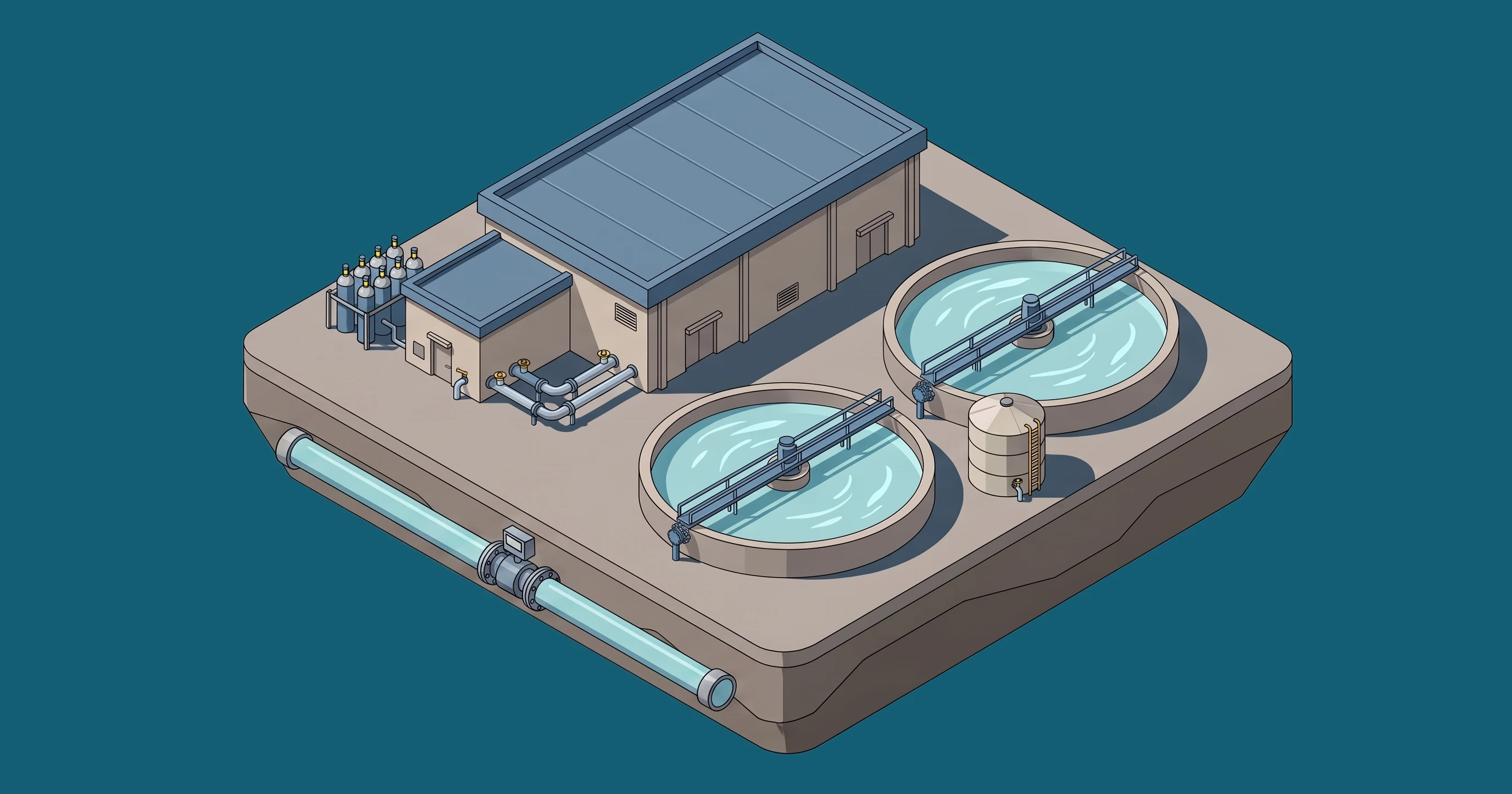 Drinking-Water Treatment — annotated application scene