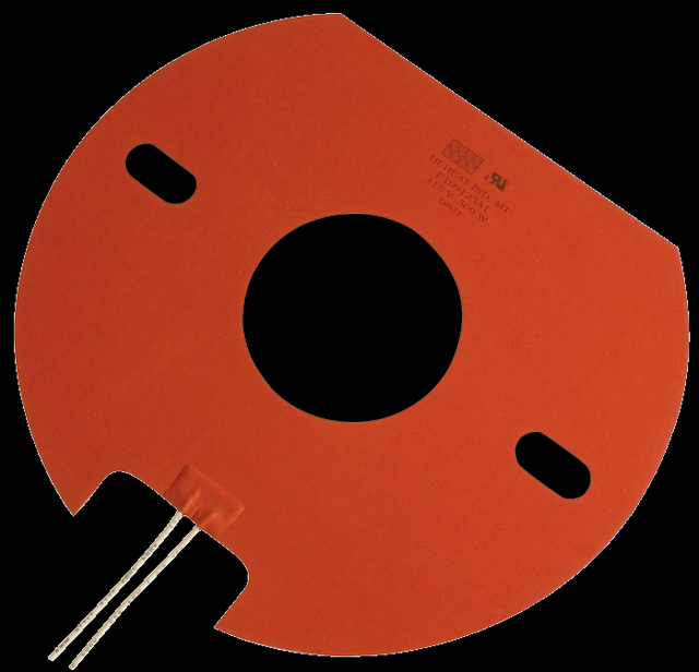 Hi-Heat Industries Silicone Rubber Flexible Heaters
