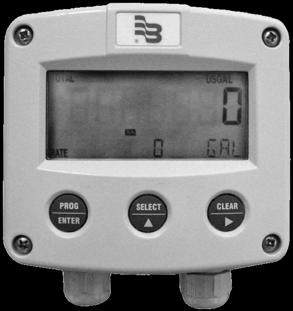 Industrial Oval Gear ER-420 Rate & Flow Counter