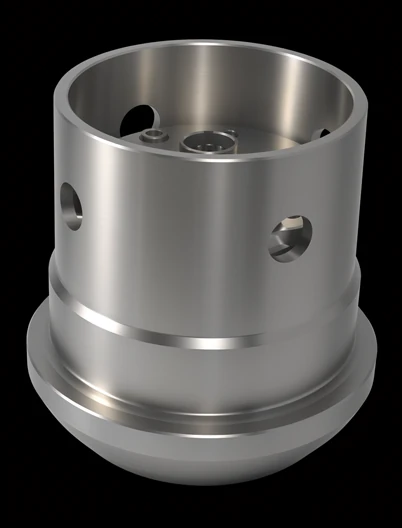 WIKA-ST Model 1502 hammer-union pressure transmitter &mdash; high-pressure oil-and-gas transmitter with an Inconel X-750 wetted body and a 1502 hammer-union connection.