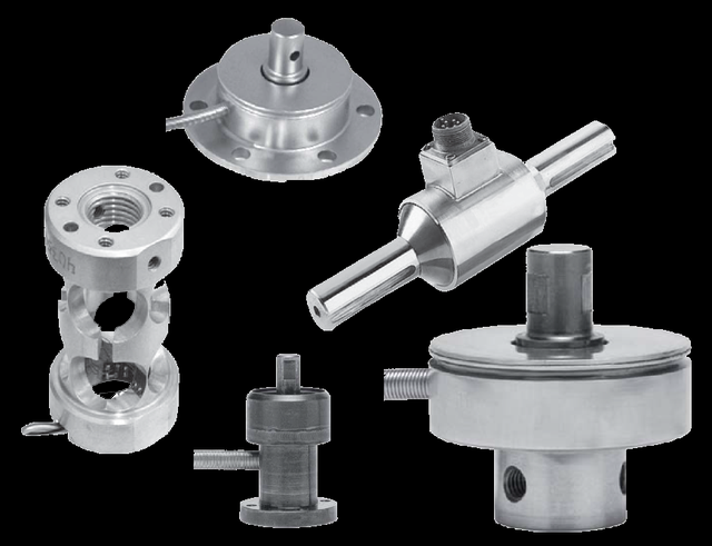 WIKA-ST (tecsis) multi-axis torque-thrust cell &mdash; stainless body resolving combined torque and thrust (or three force axes) on electrically isolated bridges.