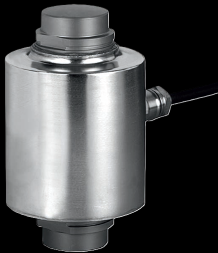 WIKA-ST F1270 rocker-column high-capacity compression weighing load cell on black